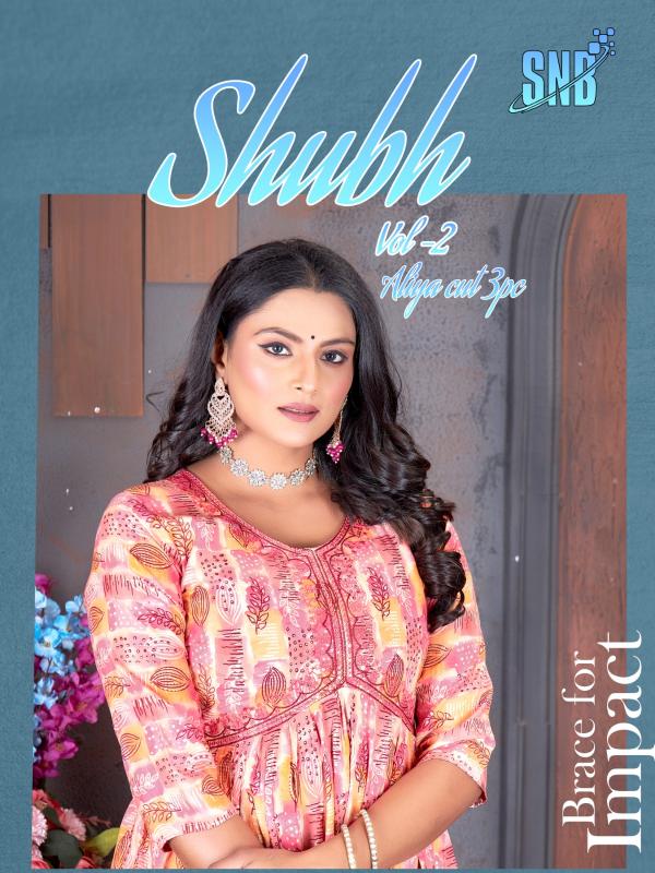 SNB SHUBH vol 2 Kurti Wholesale Catalog