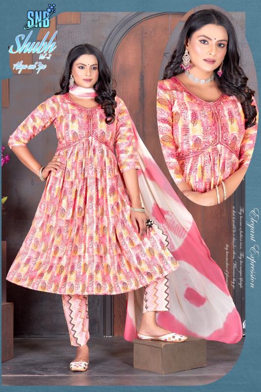 SNB SHUBH vol 2 Kurti Wholesale Catalog