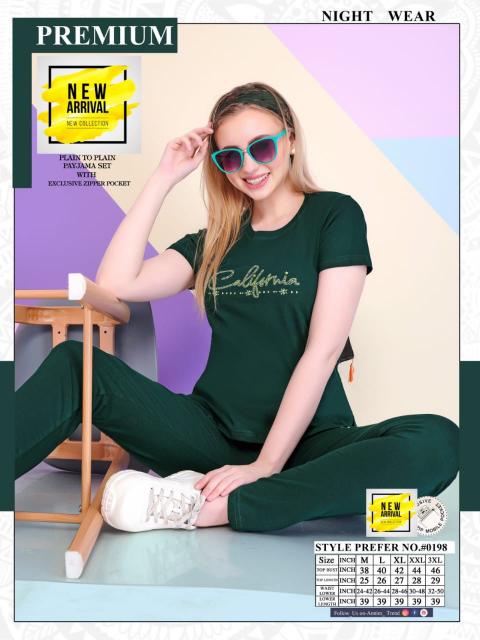 SUMMER SPECIAL VOL.AT0198 Night Suits Wholesale catalog