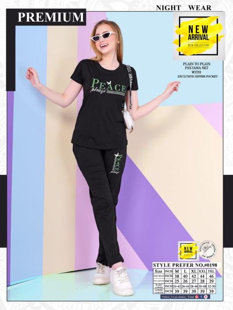 SUMMER SPECIAL VOL.AT0198 Night Suits Wholesale catalog