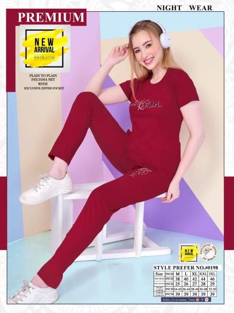 SUMMER SPECIAL VOL.AT0198 Night Suits Wholesale catalog