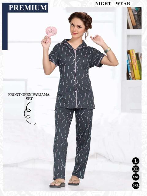 SUMMER SPECIAL VOL.AT1010 Night Suits Wholesale catalog