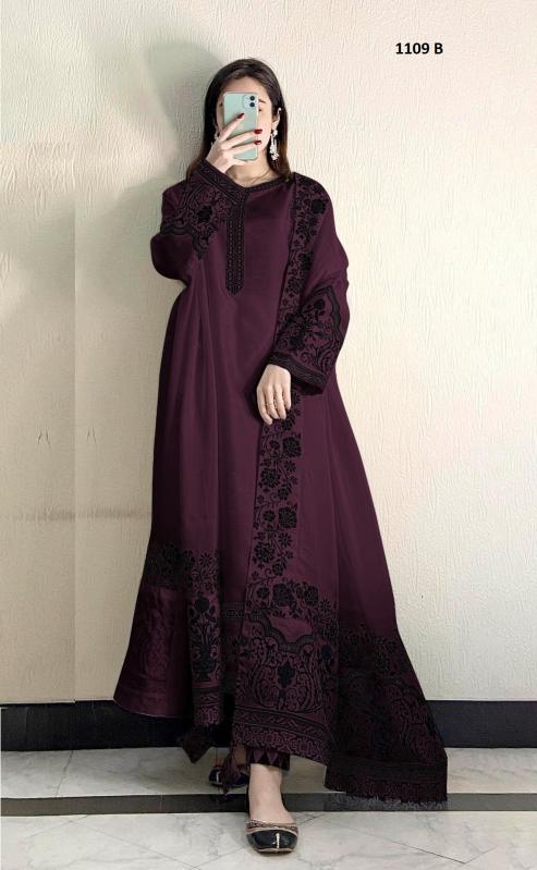 Super Hit 1109 Georgette Designer Salwar Suit Wholesale catalog