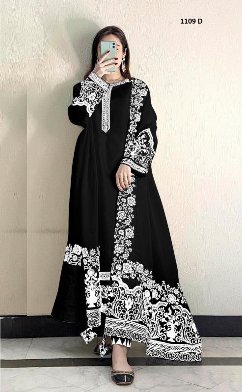 Super Hit 1109 Georgette Designer Salwar Suit Wholesale catalog