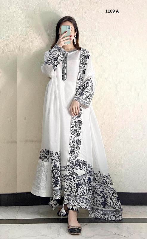 Super Hit 1109 Georgette Designer Salwar Suit Wholesale catalog