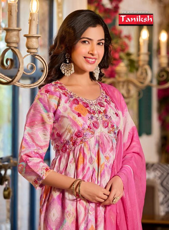 TANIKSH Samata Vol 3 Ryon Foil Print Kurti Wholesale catalog
