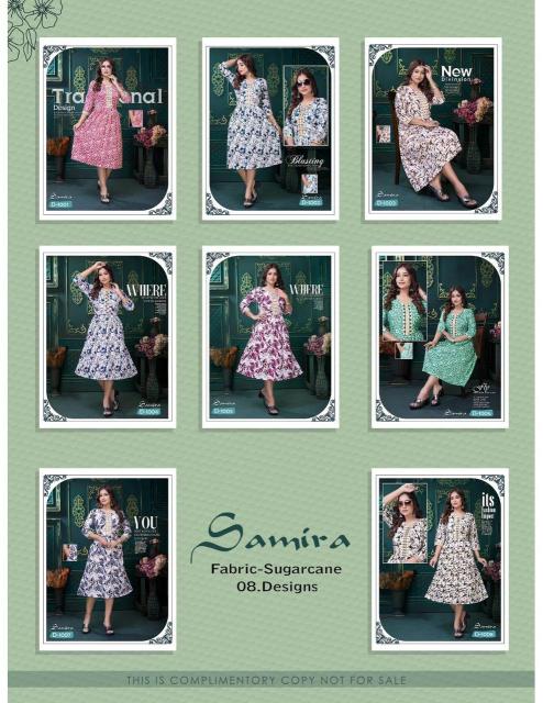 TRENDY SAMIRA (POCEKT) Print Kurti Wholesale Catalog