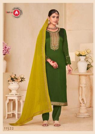 Triple Aaa Anokhi Fancy Dress Material Wholesale Catalog