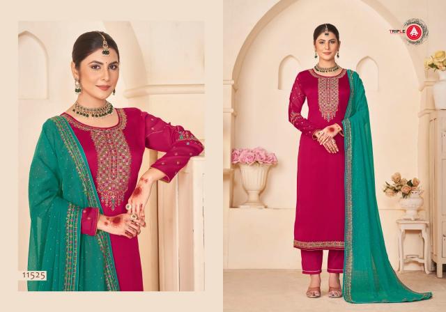 Triple Aaa Anokhi Fancy Dress Material Wholesale Catalog