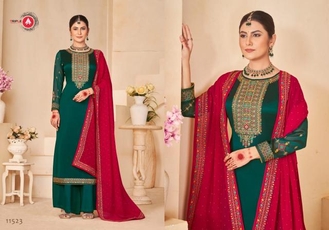 Triple Aaa Anokhi Fancy Dress Material Wholesale Catalog