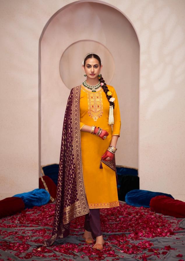 Triple Aaa Candy Jam Silk Fancy Dress Material Wholesale catalog