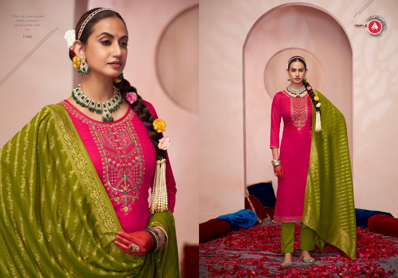 Triple Aaa Candy Jam Silk Fancy Dress Material Wholesale catalog