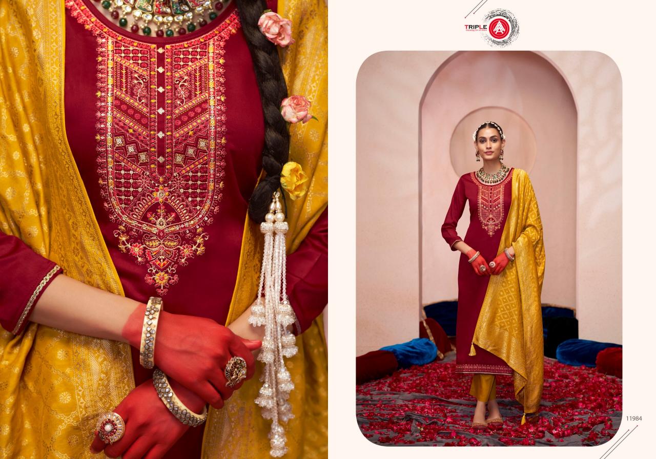 Triple Aaa Candy Jam Silk Fancy Dress Material Wholesale catalog