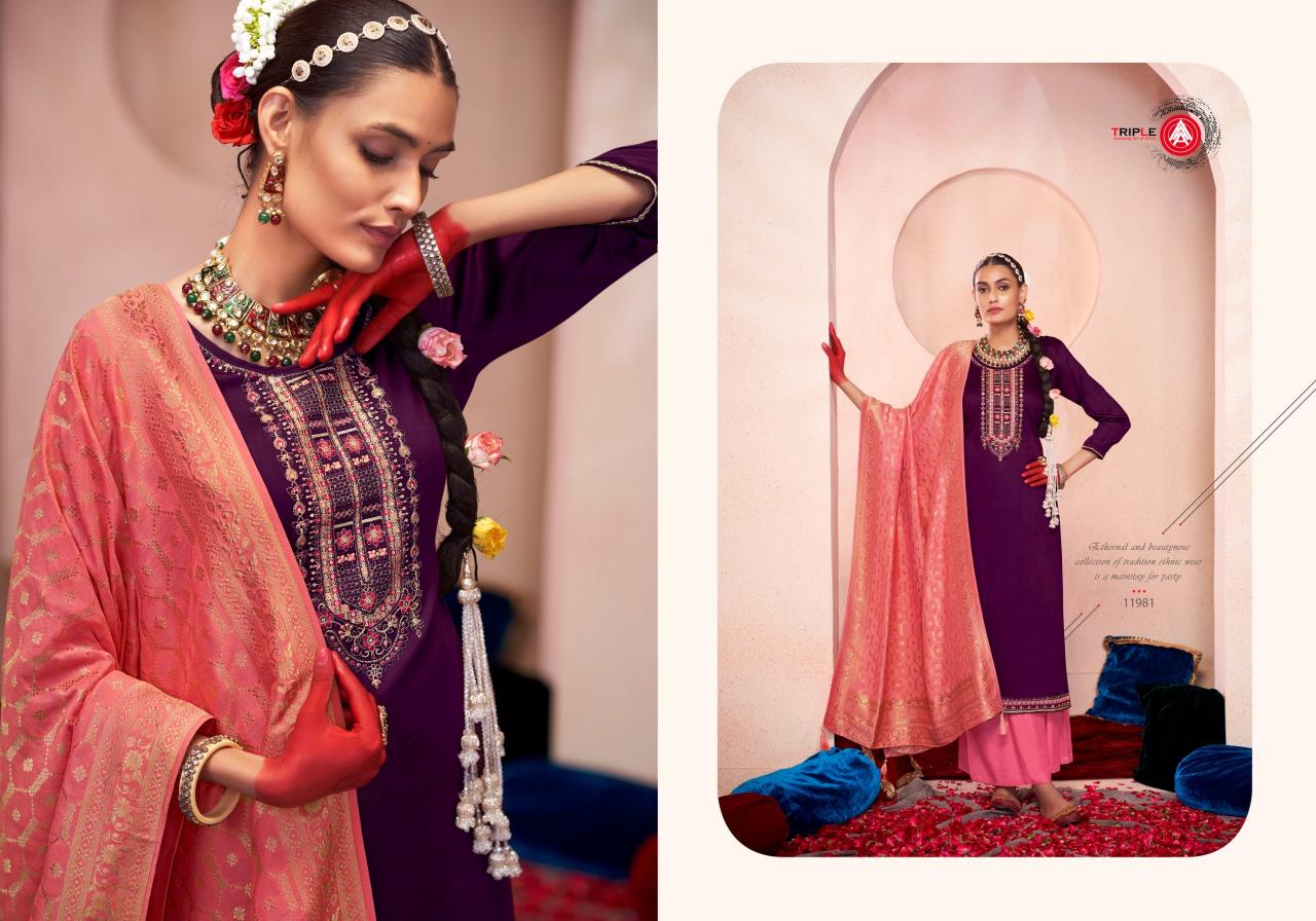 Triple Aaa Candy Jam Silk Fancy Dress Material Wholesale catalog