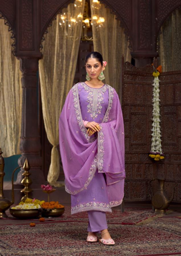 Triple Aaa Emily Fancy Dress Material Wholesale Catalog