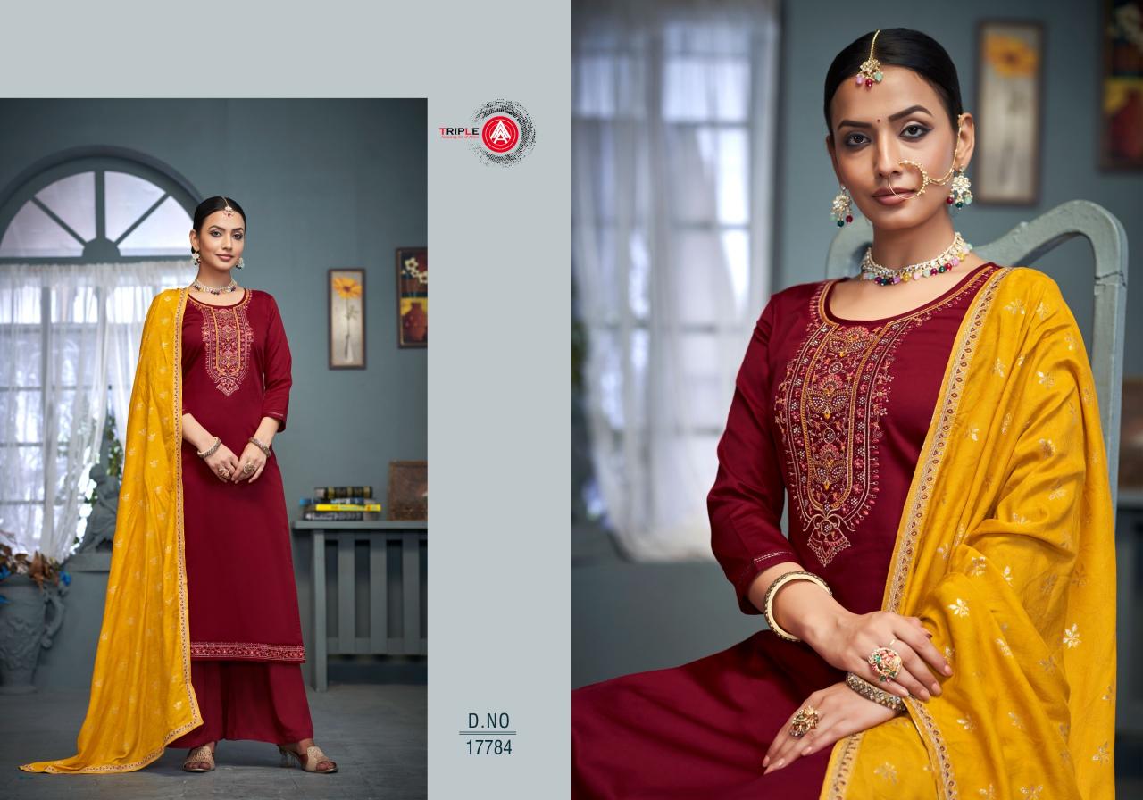 Triple Aaa Herisa Cotton Fancy Dress Material Wholesale catalog