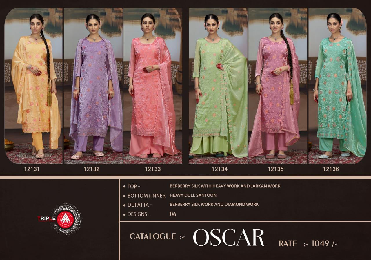 Triple Aaa Oscar Fancy Dress Material Wholesale Catalog
