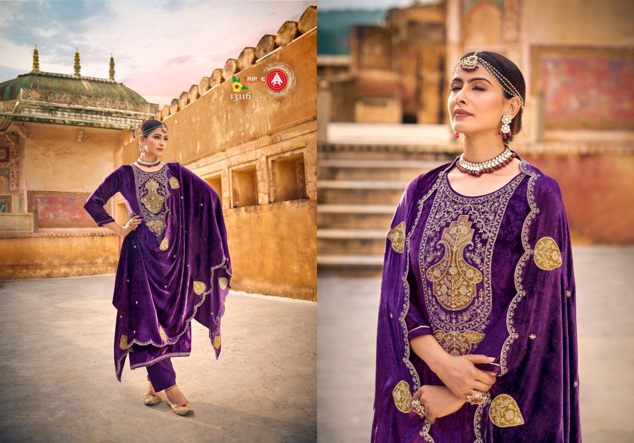 Triple Aaa Taj Arabia Dress Material Wholesale Catalog