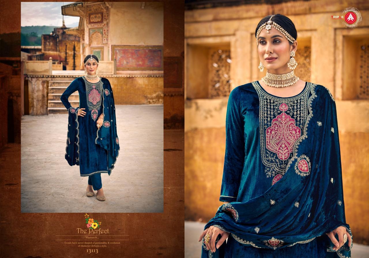 Triple Aaa Taj Arabia Dress Material Wholesale Catalog