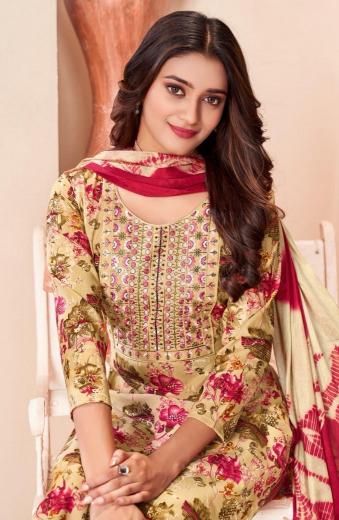 Vandana Rihanna Vol-1 – Kurti Pant With Dupatta - Wholesale Catalog