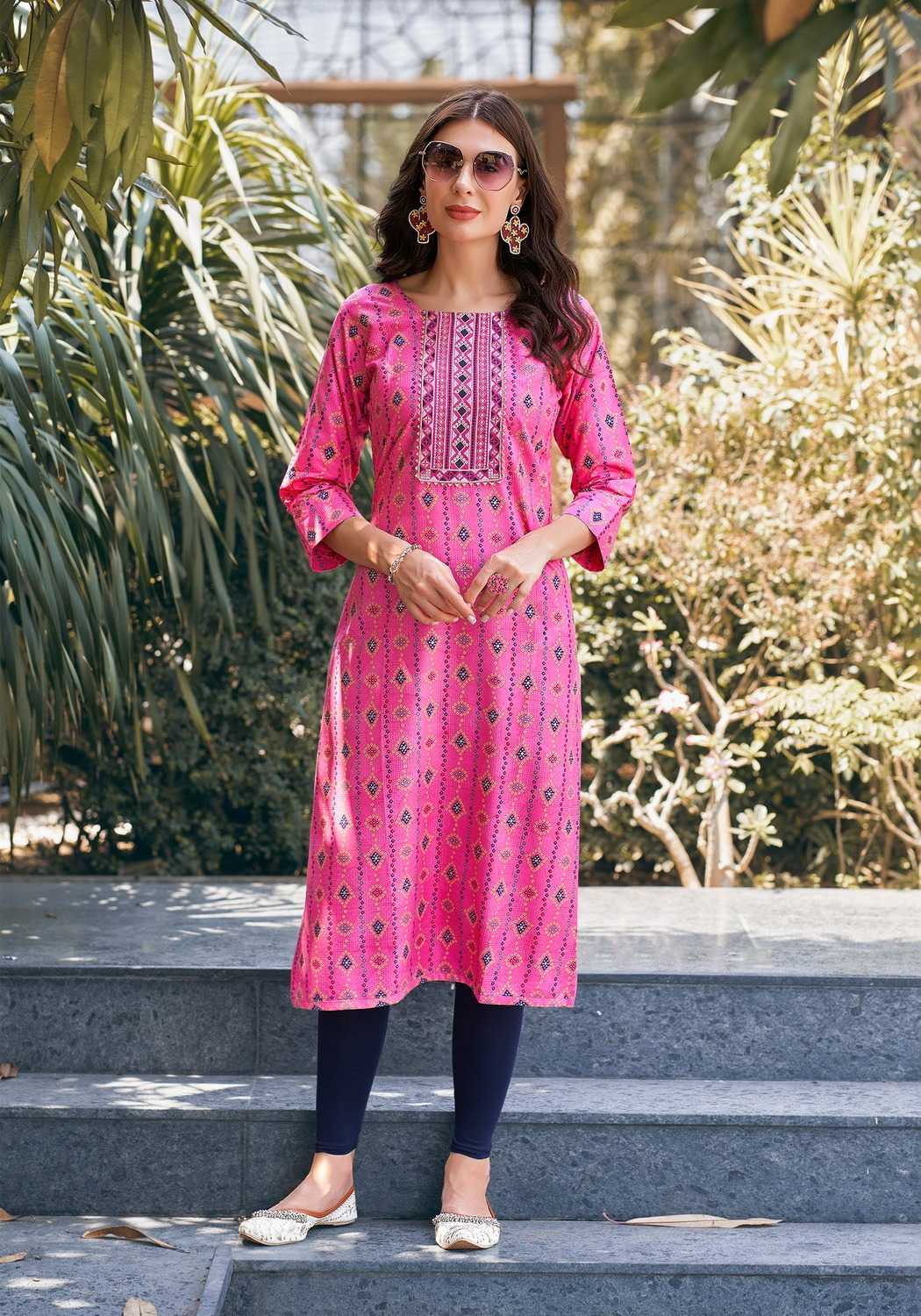 VANISKA Charming VOL 1 KURTI Wholesale Catalog