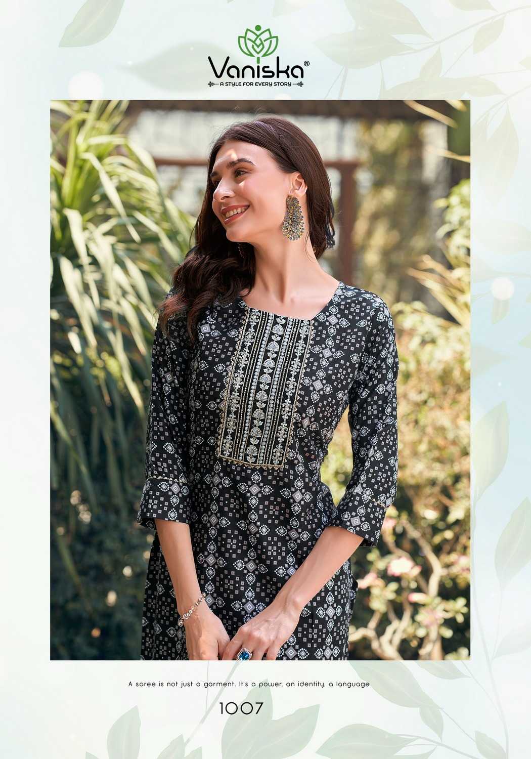 VANISKA Charming VOL 1 KURTI Wholesale Catalog