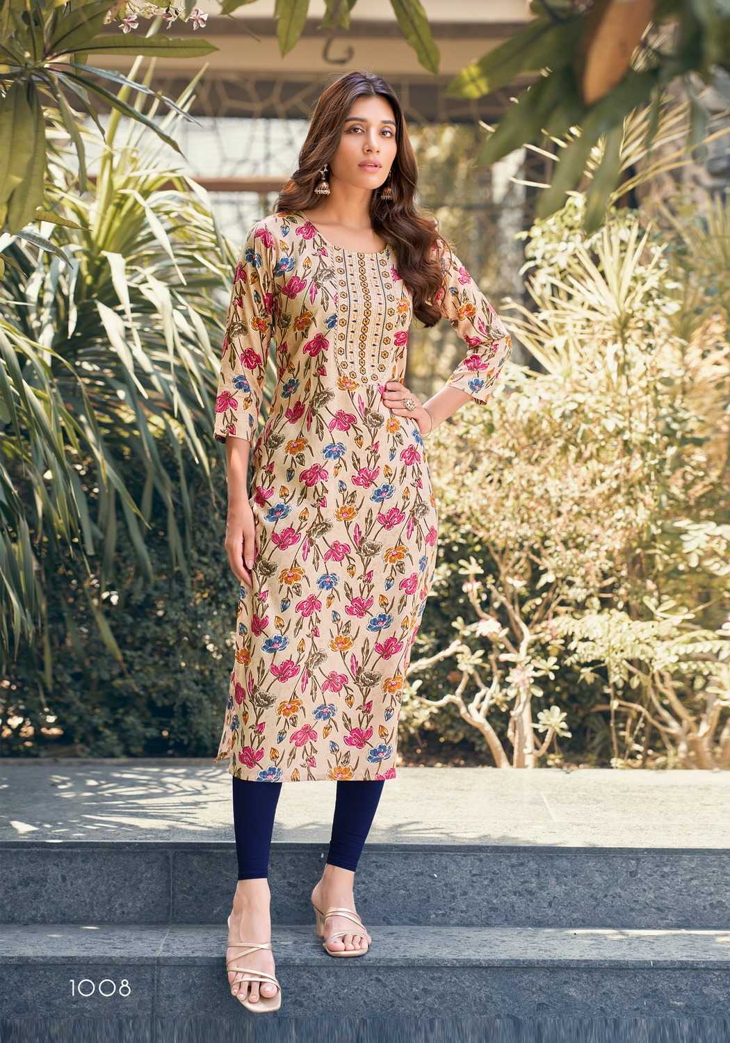 VANISKA Charming VOL 1 KURTI Wholesale Catalog