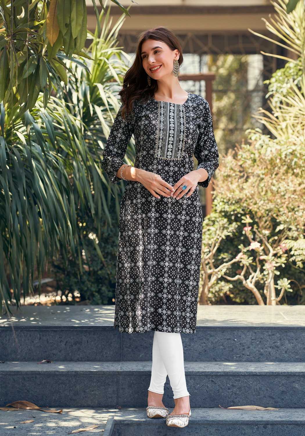 VANISKA Charming VOL 1 KURTI Wholesale Catalog