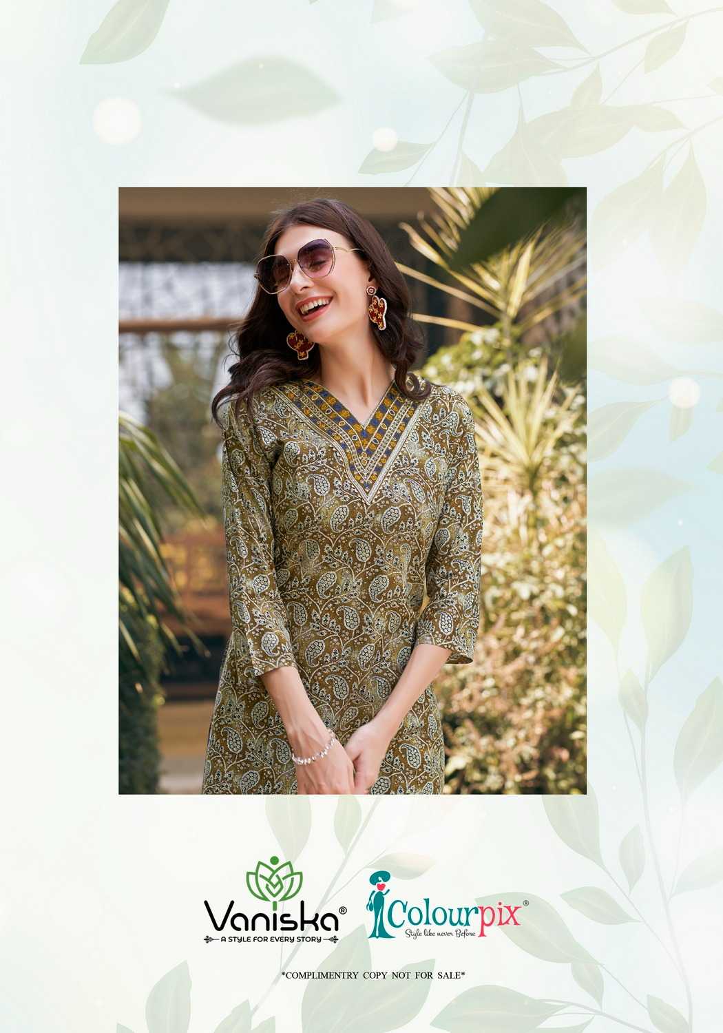 VANISKA Charming VOL 1 KURTI Wholesale Catalog