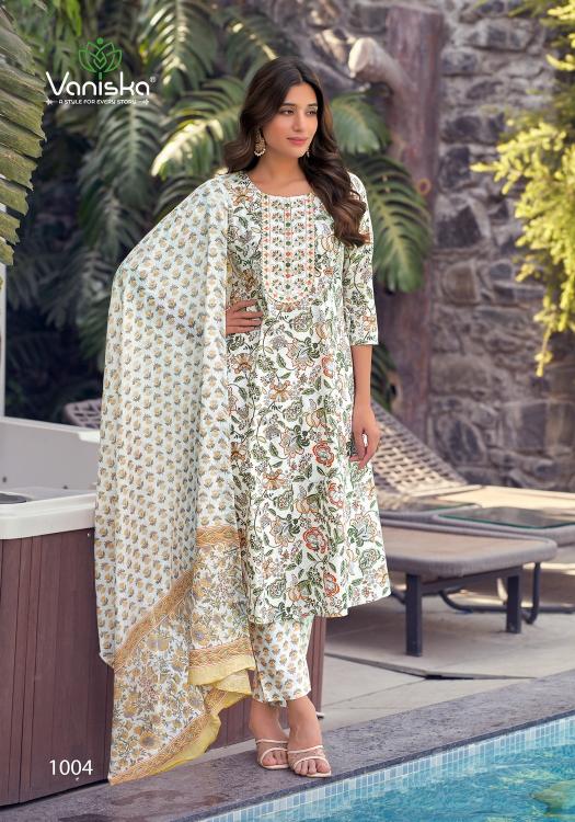VANISKA Cotton Plus VOL1 Kurti Wholesale Catalog