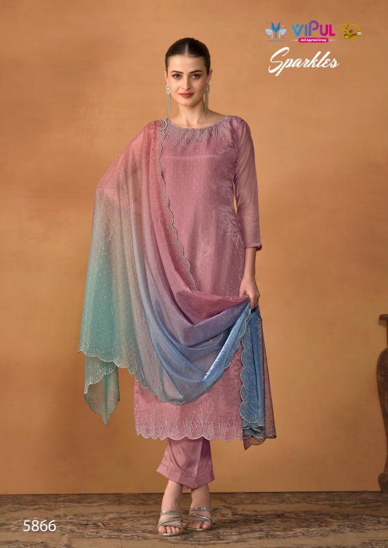 VIPUL SPARKLE Salwar kameez Wholesale catalog