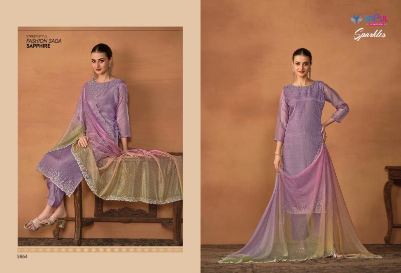 VIPUL SPARKLE Salwar kameez Wholesale catalog