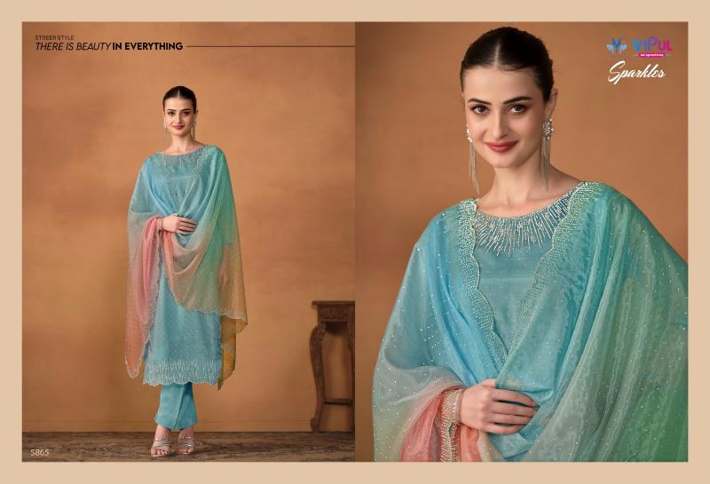 VIPUL SPARKLE Salwar kameez Wholesale catalog