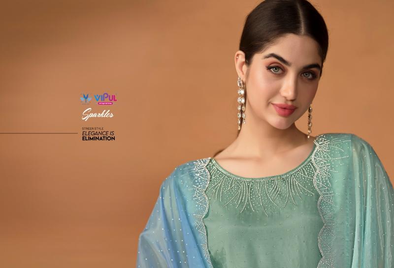 VIPUL SPARKLE Salwar kameez Wholesale catalog