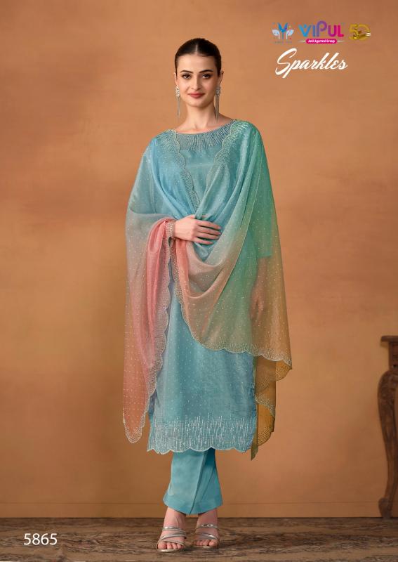 VIPUL SPARKLE Salwar kameez Wholesale catalog