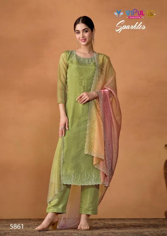 VIPUL SPARKLE Salwar kameez Wholesale catalog