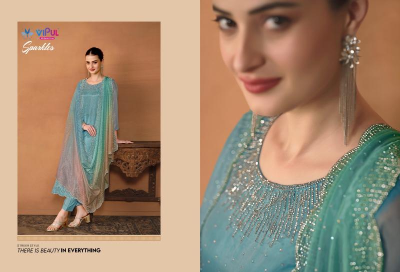 VIPUL SPARKLE Salwar kameez Wholesale catalog