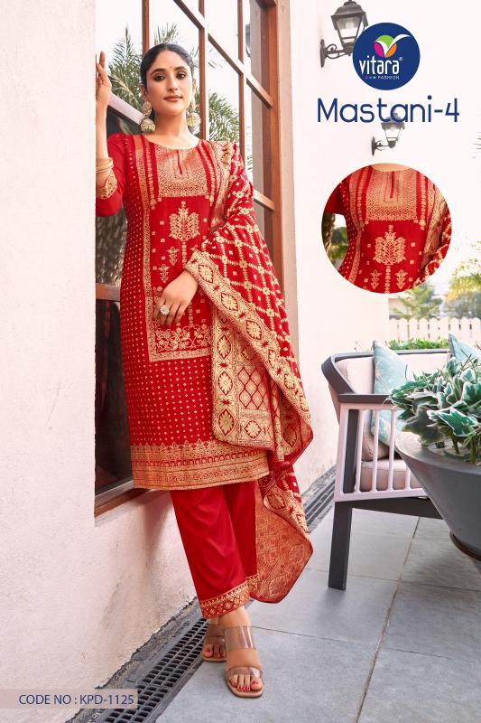 Vitara MASTANI Vol 4 Kurti Wholesale Catalog