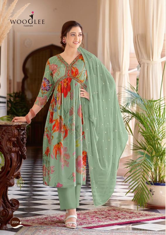WOOGLEE Aarushi printed kurtis online india Wholesale Catalog