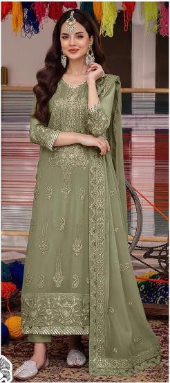 Zaha Sersha Vol 7 Georgette Salwar Kameez Wholesale Catalog