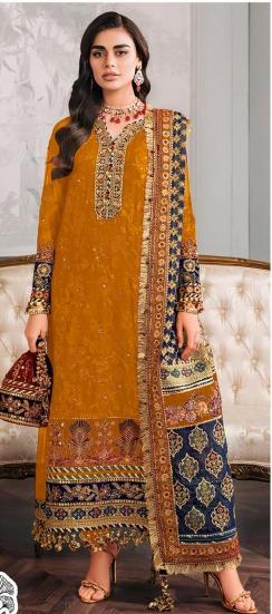 Zaha Zoya Vol 3 Georgette Salwar Kameez Wholesale catalog