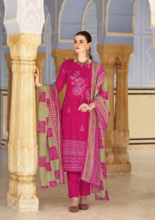 Zulfat Dilruba Vol 3 Cotton Designer Printed Dress Material Wholesale Catalog