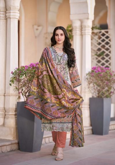 Zulfat Gulrez Vol 3 Cotton Printed Dress Material Wholesale Catalog
