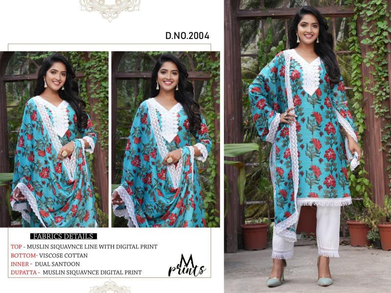 Afsana Rustam D- 2004 blue chikankari kurti online india Wholesale Catalog
