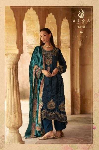 AIQA SENORA Pure Velvet Fancy Salwar Kameez Wholesale Catalog