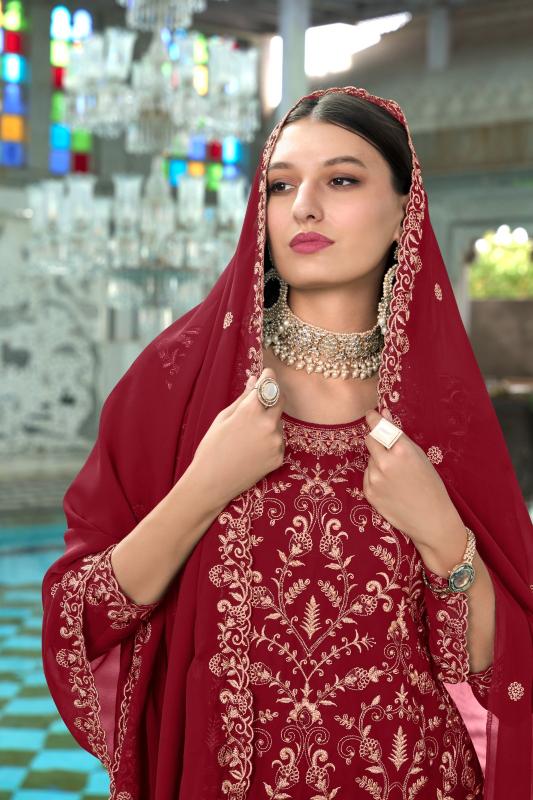 Al Fathima Afra Georgette Pakistani Suits Wholesale Catalog