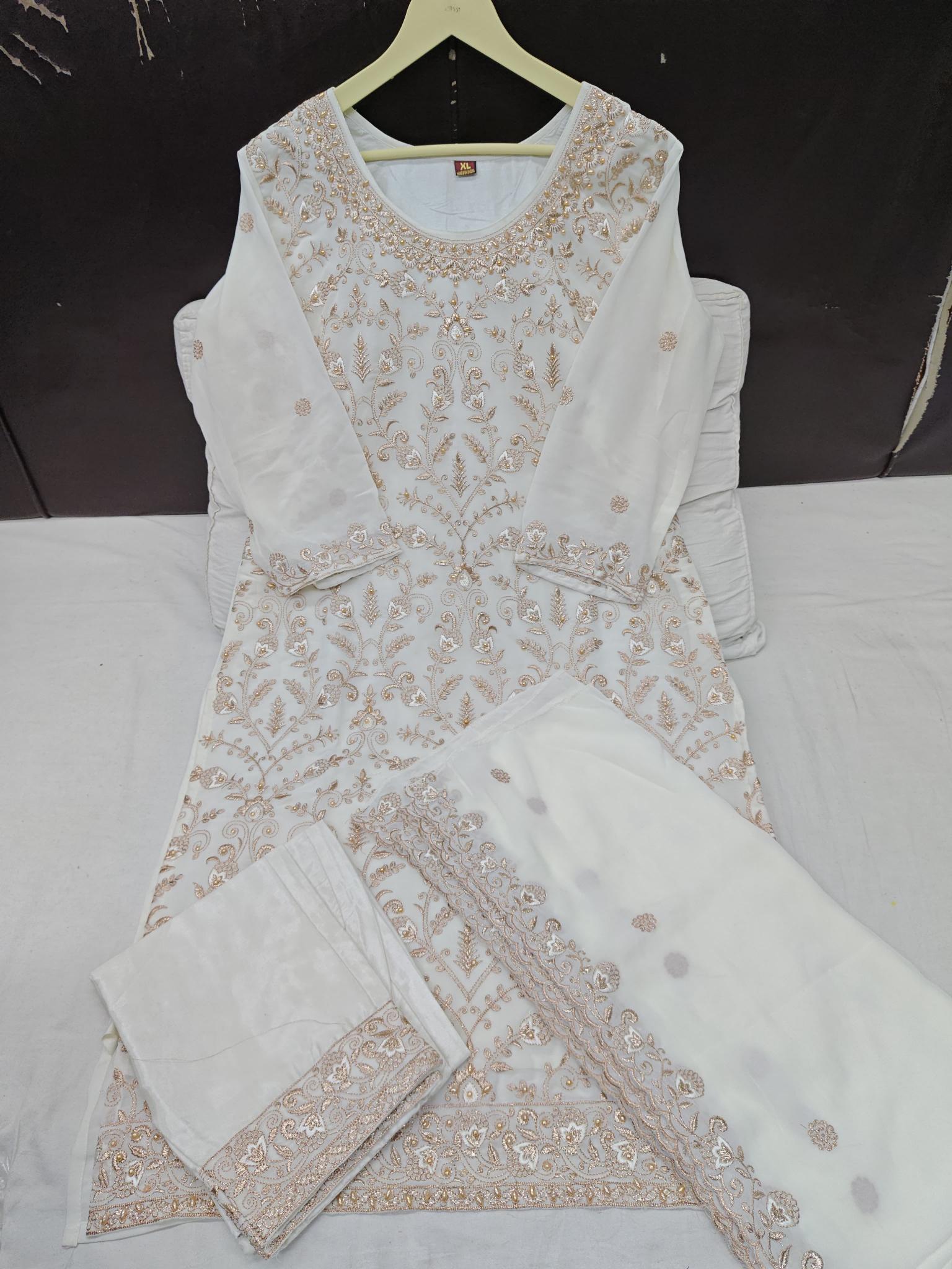 Al Fathima Afra Georgette Pakistani Suits Wholesale Catalog