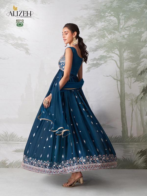 Alizeh Gulbahar Vol 6 Designer Gown Kurti Wholesale Catalog