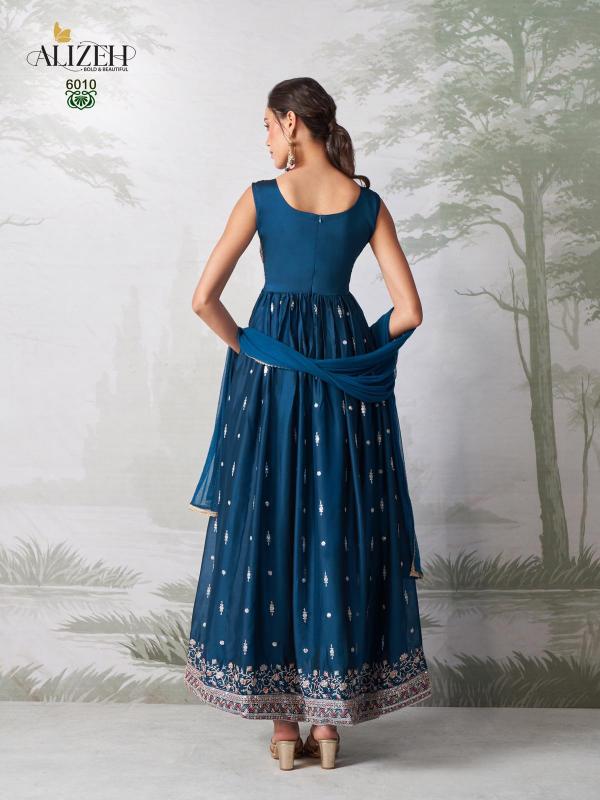 Alizeh Gulbahar Vol 6 Designer Gown Kurti Wholesale Catalog