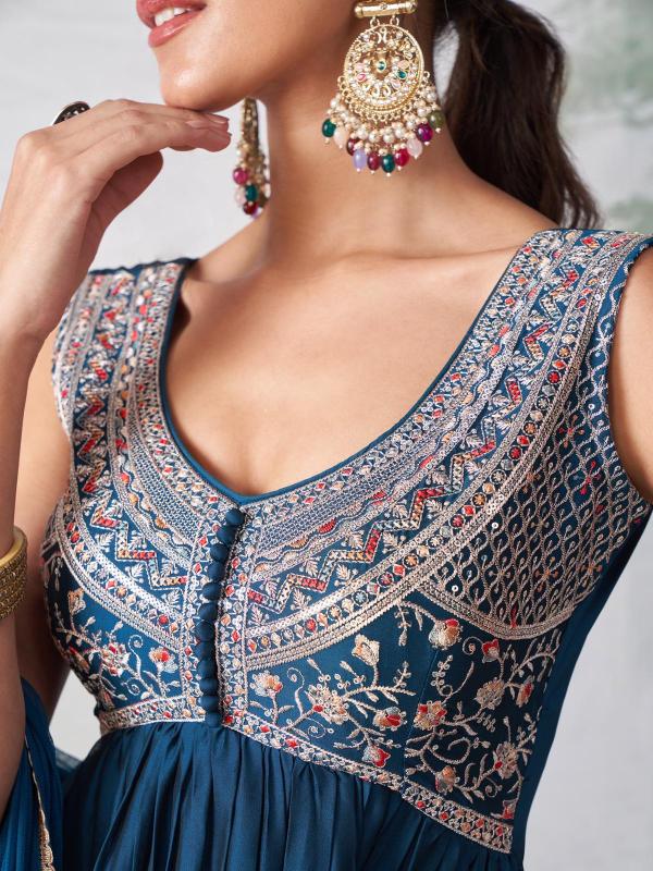 Alizeh Gulbahar Vol 6 Designer Gown Kurti Wholesale Catalog